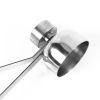 1pc; 304 Stainless Steel Egg Opener