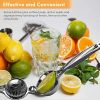 Lemon Squeezer,Lemon Juicer, Citrus Juicer Handheld, Stainless Steel Juicer Hand Press, Lime Squeezer Bar Tool